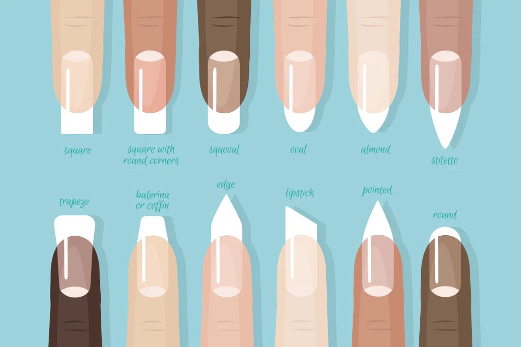 consider your nail shape and length when choosing designs