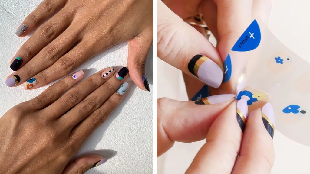 diy nail stickers allow you to create completely customized designs to match your personal style.