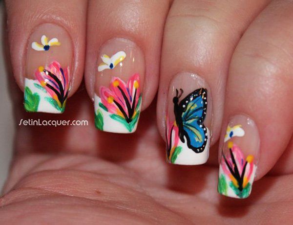 Garden Party Ready: Flowery Nail Art Designs For Every Occasion
