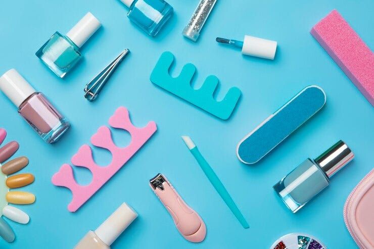 picture of essential nail tools