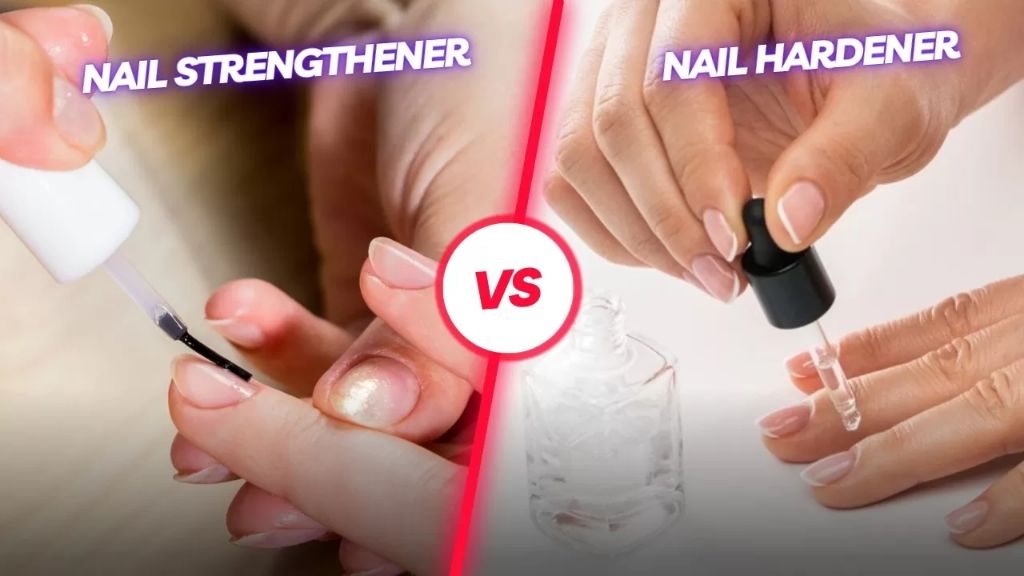 using nail hardeners and moisturizers can help strengthen nails