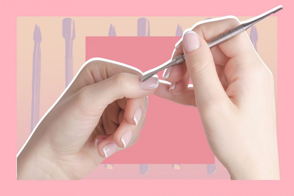 using quality cuticle tools helps keep cuticles neat and prevent hangnails and infections